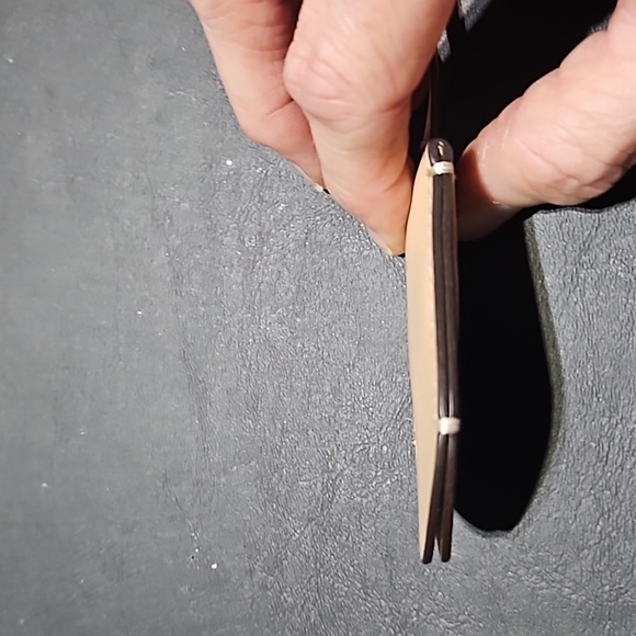 Coach Leather Hang Tag  Bag Charm - Picture 5 of 7